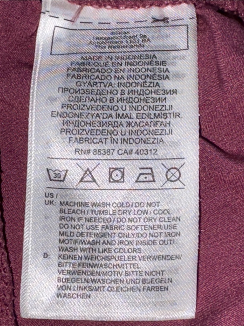 adidas Maroon Training Shorts - Picture 4 of 4
